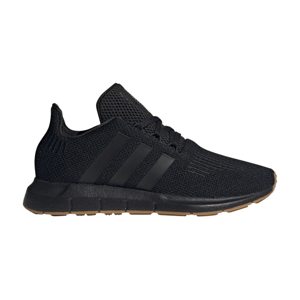 (Grade School) adidas Swift Run 1.0 Big Kid 'Black Gum' IF2969