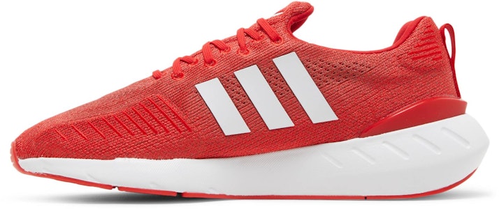 adidas Swift Run 22 'Merah Vivid Putih' GZ3497 Lookbook adidas Swift Run 22 'Merah Vivid Putih' GZ3497