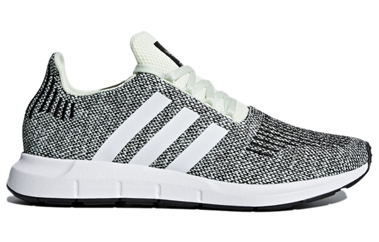 adidas Swift Run 'Black Aero Green' 圖 2