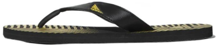 adidas Swim Beach Print Max Out 19 Slippers 'Black Yellow' EX2394 adidas Swim Beach Print Max Out 19 Slippers 'Black Yellow' EX2394