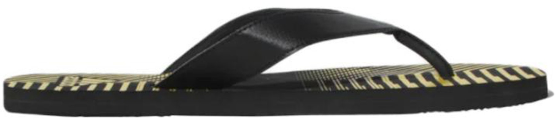 adidas Swim Beach Print Max Out 19 Slippers 'Black Yellow' EX2394 Order adidas Swim Beach Print Max Out 19 Slippers 'Black Yellow' EX2394