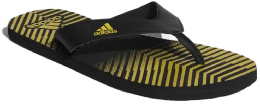 adidas Swim Beach Print Max Out 19 Slippers 'Black Yellow' EX2394 Lookbook adidas Swim Beach Print Max Out 19 Slippers 'Black Yellow' EX2394