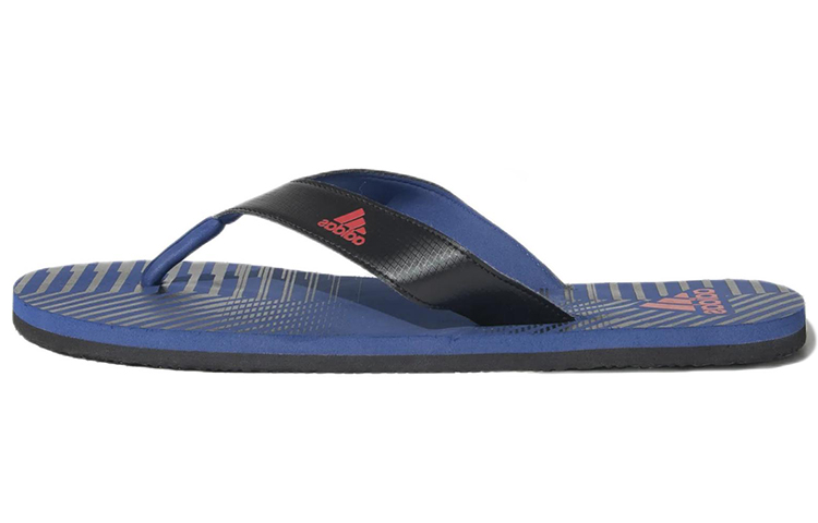 adidas Swim Beach Print Max Out 19 Slippers 'Blue' EX2395