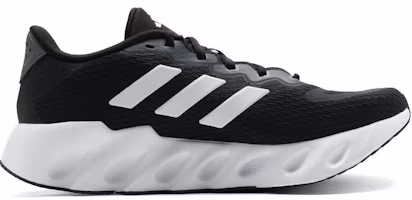 Order adidas Switch Run 'Breathable Comfort Shock-Absorbing Non-slip Low-top Running Shoe Black and White' IF5720