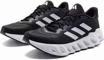Lookbook adidas Switch Run 'Breathable Comfort Shock-Absorbing Non-slip Low-top Running Shoe Black and White' IF5720