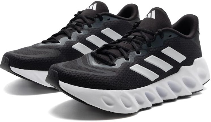 adidas Switch Run 'Breathable Comfort Shock-Absorbing Non-slip Low-top Running Shoe Black and White' IF5720 Lookbook adidas Switch Run 'Breathable Comfort Shock-Absorbing Non-slip Low-top Running Shoe Black and White' IF5720