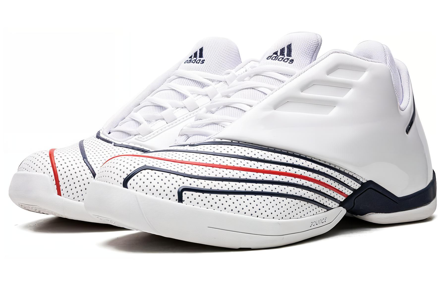 adidas T-Mac 2 Olympics 'White Blue Red' 圖 3