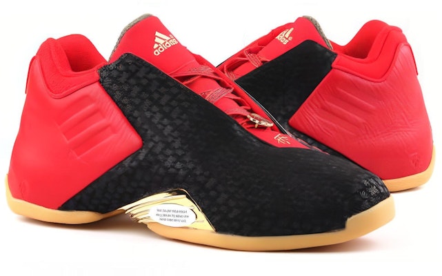 adidas T mac 3 羊年版 低筒 實戰籃球鞋 男款 黑紅 Shop adidas T mac 3 羊年版 低筒 實戰籃球鞋 男款 黑紅