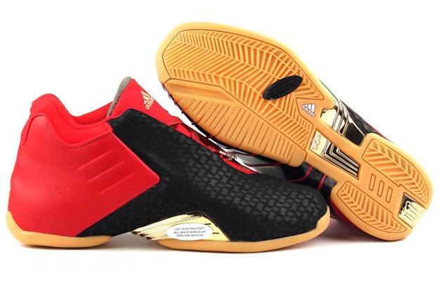 adidas T mac 3 羊年版 低筒 實戰籃球鞋 男款 黑紅 Details for adidas T mac 3 羊年版 低筒 實戰籃球鞋 男款 黑紅