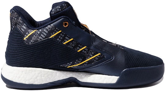 adidas T mac Millennium 2 防滑耐磨 中筒 籃球鞋 男款 黑金 Order adidas T mac Millennium 2 防滑耐磨 中筒 籃球鞋 男款 黑金