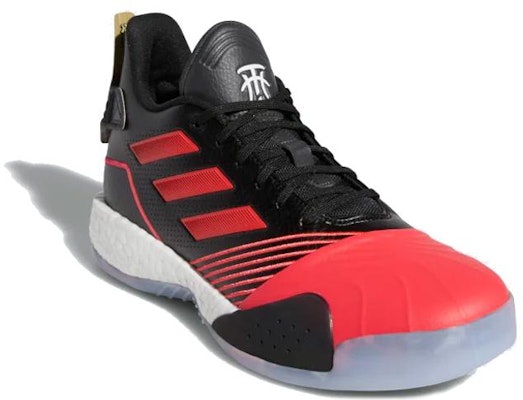 adidas T-Mac Millennium 'Core Black Shock Red' EE3730 Lookbook adidas T-Mac Millennium 'Core Black Shock Red' EE3730