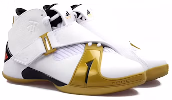 Order adidas T-Mac 5 復刻 麥迪5 中筒拼接籃球鞋 白金