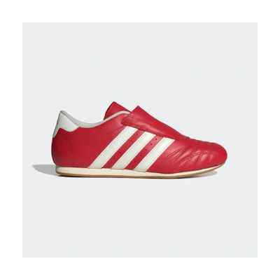 (W) Adidas Taekwondo Martial Arts Sneakers Off White/Better Scarlet/Gum
