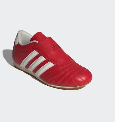 (Women) Adidas Taekwondo Martial Arts Sneakers Off White/Better Scarlet/Gum JS4020 Purchase (Women) Adidas Taekwondo Martial Arts Sneakers Off White/Better Scarlet/Gum JS4020