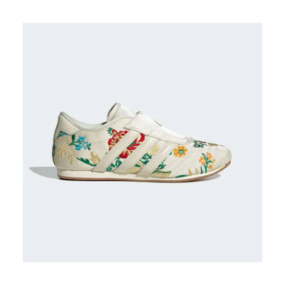 (W) Adidas Taekwondo Shoes Cream White/Gold Metallic/Gum