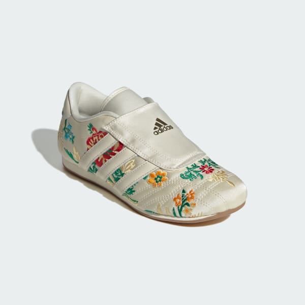 Shop Zapatillas Adidas Taekwondo Blanco Crema/Oro Metálico/Goma JR3705