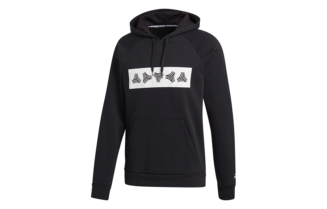 adidas Tan SW Hoodie Black Soccer Training Pullover FS5049