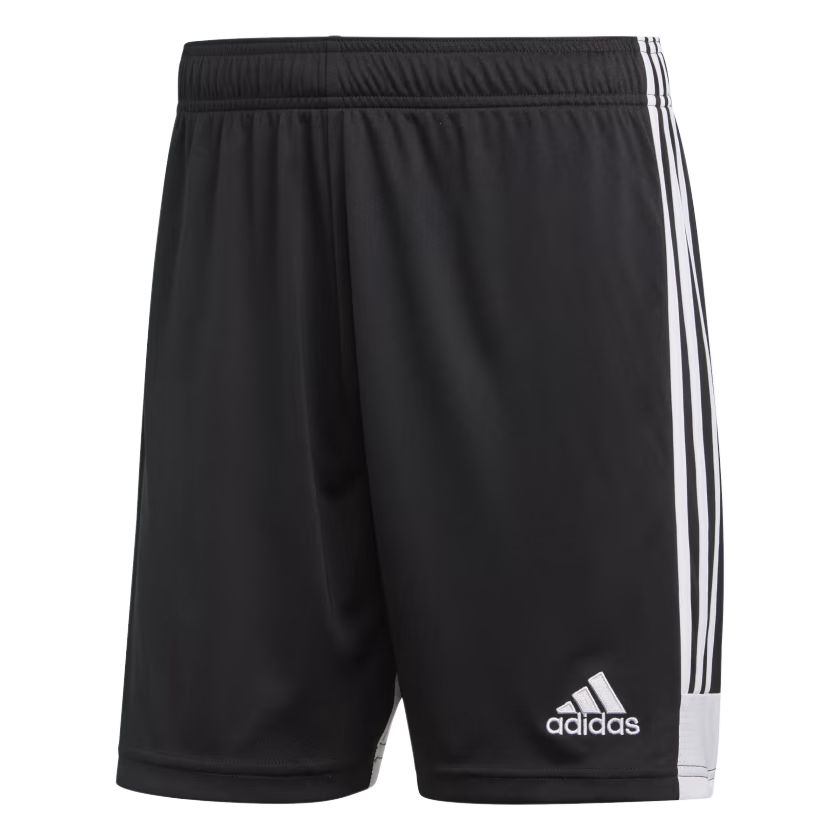 adidas TASTIGO 19 Black Embroidered Logo Mid-Rise Soccer Shorts DP3246