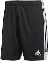 adidas TASTIGO 19 Black Embroidered Logo Mid-Rise Soccer Shorts DP3246 adidas TASTIGO 19 Black Embroidered Logo Mid-Rise Soccer Shorts DP3246