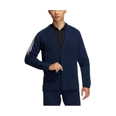 adidas Taylored Jkt Navy Striped Embellished Zip-Up Long-Sleeve Jacket Men HG1664