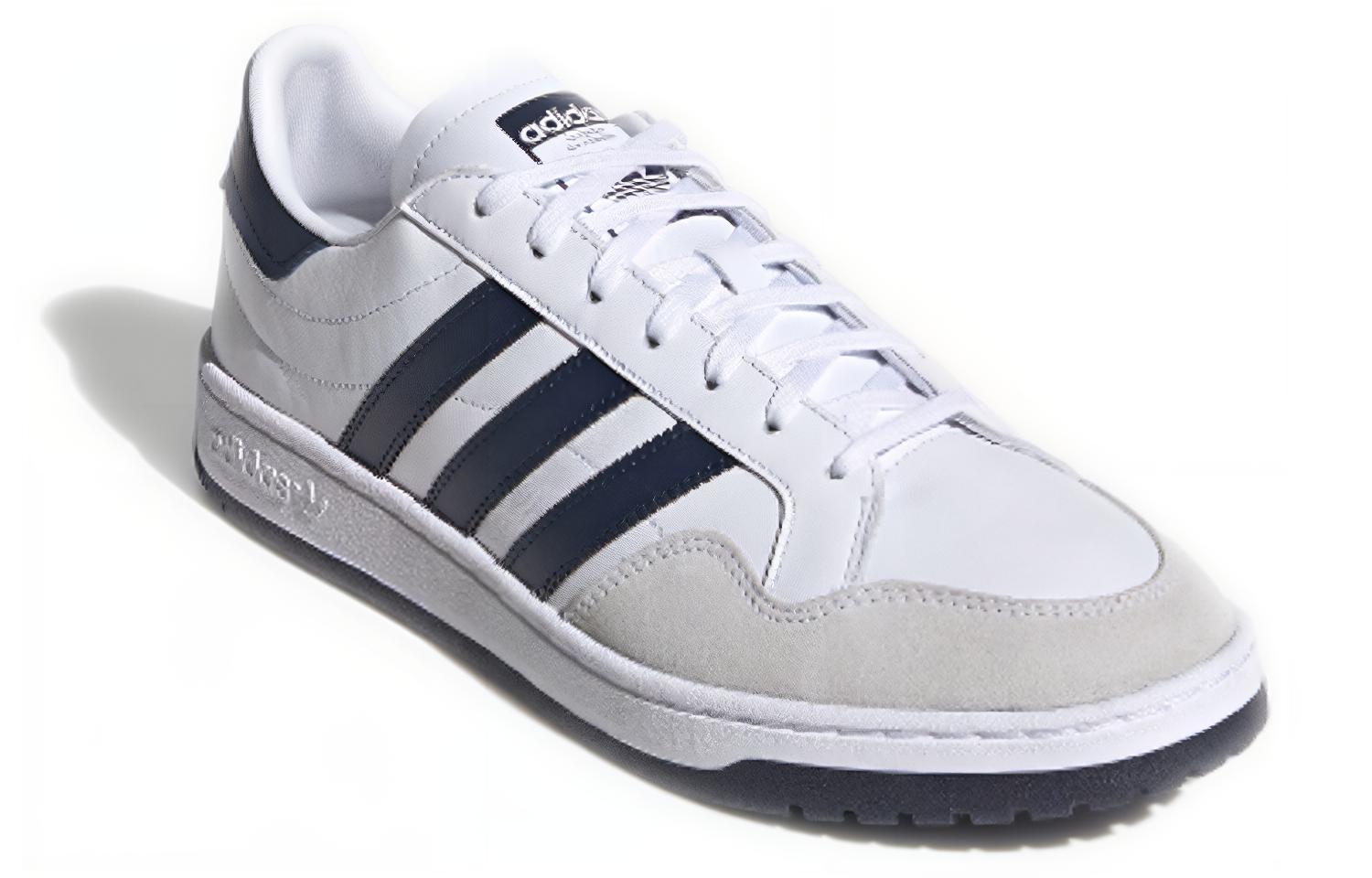 Order adidas originals Team Court 經典休閒 低筒 板鞋 男款 白色深藍