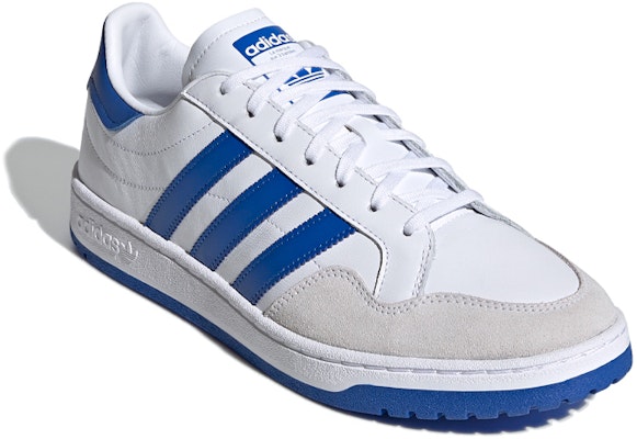 adidas Team Court Kasut 'Putih Biru Diraja' EF6051 Lookbook adidas Team Court Kasut 'Putih Biru Diraja' EF6051