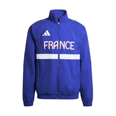 adidas Team France Presentation Track Top Jacket - Translucent Blue IS5133
