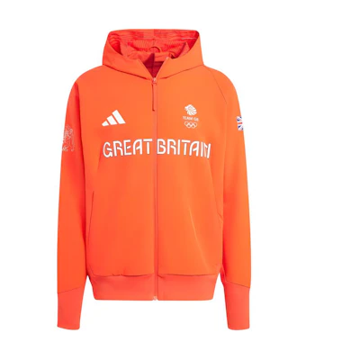 adidas Team GB Training Jacket Lightweight Stretch - Bright Red IV5226