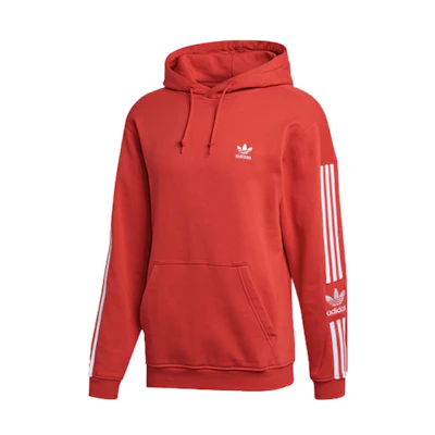 adidas Tech Hoodie Trefoil Pullover - Bright Fluorescent Pink FM3800
