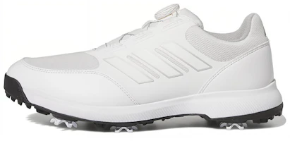 adidas Tech Response Boa Golf Shoes White/Silver Comfort Lightweight Grip HQ1210 adidas Tech Response Boa Golf Shoes White/Silver Comfort Lightweight Grip HQ1210