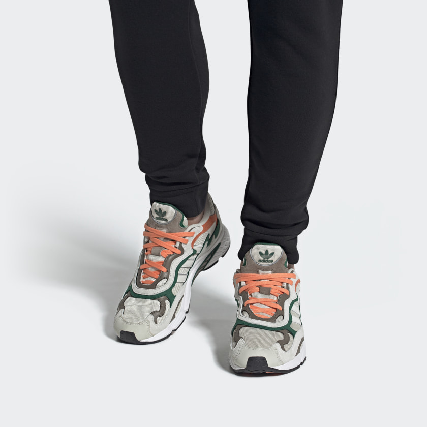 Sizing 愛迪達 Temper Run 灰綠橘 EE7740