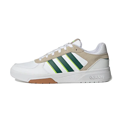 Adidas Tennis Courtbeat Shoes 'Cloud White Collegiate Green'