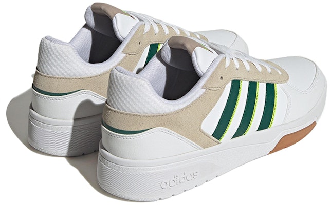 Adidas Tennis Courtbeat Shoes 'Cloud White Collegiate Green' ID9661 Lookbook Adidas Tennis Courtbeat Shoes 'Cloud White Collegiate Green' ID9661