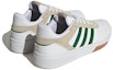 Lookbook Adidas Tennis Courtbeat 'Putih Awan Hijau Kolej' Kasut Sukan ID9661
