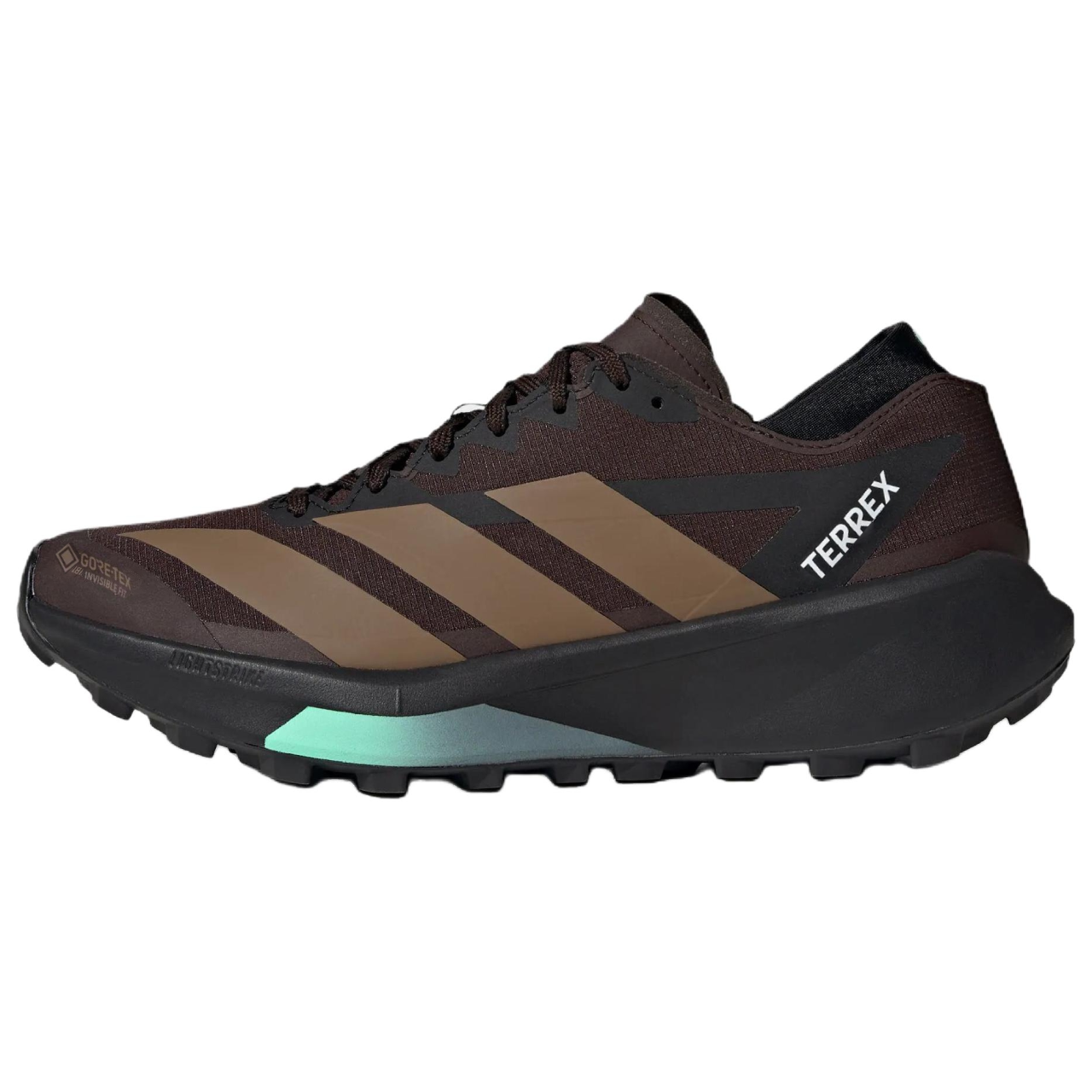 adidas Terrex Agravic 2 GORE-TEX Trail Running Shoes Brown/Black Outdoor HQ5088