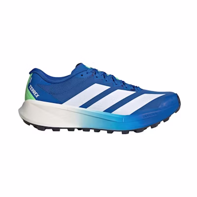 adidas Terrex Agravic 4 Trail Blue White Lime Burst