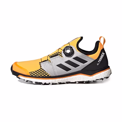 adidas Terrex Agravic Boa Trail Running 'Yellow White Black'