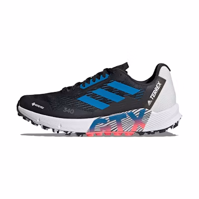 adidas Terrex Agravic Flow 2.0 GTX 'Black Blue Rush Turbo'
