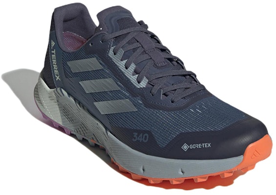 adidas Terrex Agravic Flow 2.0 Gore-tex 越野跑 舒適透氣跑鞋 藍黑 Lookbook adidas Terrex Agravic Flow 2.0 Gore-tex 越野跑 舒適透氣跑鞋 藍黑