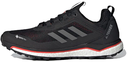 adidas Terrex Agravic Flow Gore-Tex Trail Running 'Black Red Gray' FU7448 adidas Terrex Agravic Flow Gore-Tex Trail Running 'Black Red Gray' FU7448