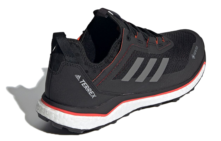 Shop adidas Terrex Agravic Flow Gore-Tex Trail Running ''Zwart Rood Grijs'' FU7448