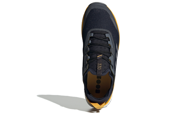 (W) adidas TERREX AGRAVIC FLow GTX 'Dark Blue Yellow' 圖 4