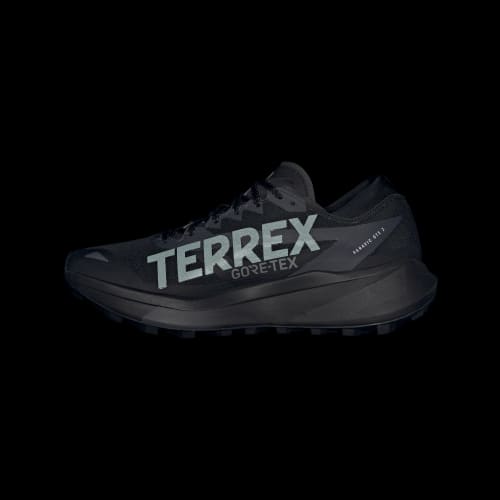 Lookbook 阿迪达斯 Terrex Agravic GTX 2 越野跑鞋 黑色/灰色六号/碳色 HQ5089