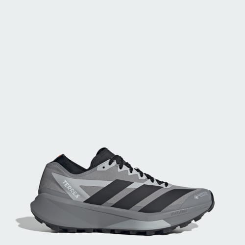 adidas TERREX AGRAVIC GTX 2 Trail Running Shoes Grey Three/Core Black/Semi Impact Orange HQ5090