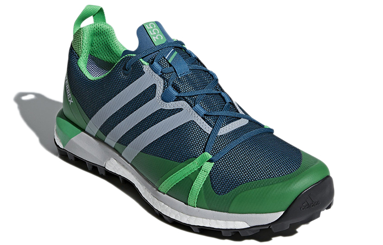 Lookbook adidas Terrex Agravic GTX 舒適耐磨戶外鞋 藍綠色