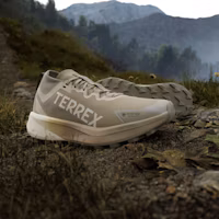 Cheap Adidas Terrex Agravic GTX 越野跑鞋 白卡其/鋁色/米灰 JR1507