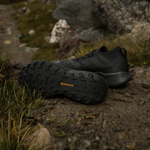 Shop Adidas TERREX Agravic GTX Sepatu Trail Running Hitam/Core Black/Grey Six JR5240