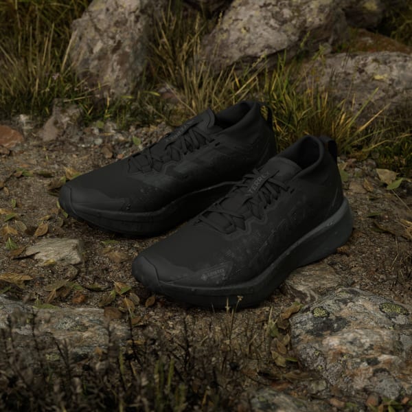 Purchase Adidas TERREX Agravic GTX Sepatu Trail Running Hitam/Core Black/Grey Six JR5240