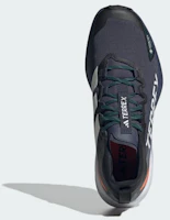 Lookbook Adidas Terrex Agravic GTX 越野跑鞋 海軍藍/白/橙配色 JR7784