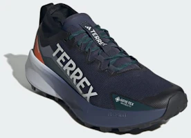 Purchase Adidas Terrex Agravic GTX 越野跑鞋 海軍藍/白/橙配色 JR7784